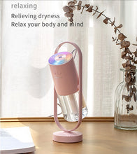 Charger l'image dans la galerie, Magic Shadow USB Air Humidifier For Home With Projection Night Lights Ultrasonic Car Mist Maker Mini Office Air Purifier