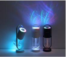 Charger l'image dans la galerie, Magic Shadow USB Air Humidifier For Home With Projection Night Lights Ultrasonic Car Mist Maker Mini Office Air Purifier