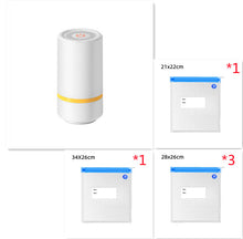 Charger l'image dans la galerie, New Mini Vacuum Sealer Kitchen Portable USB Electric AirPump Fresh-Keeping Handheld Vacuum Sealing Machine Packaging Packer For Home