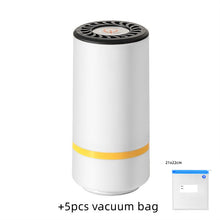 Charger l'image dans la galerie, New Mini Vacuum Sealer Kitchen Portable USB Electric AirPump Fresh-Keeping Handheld Vacuum Sealing Machine Packaging Packer For Home