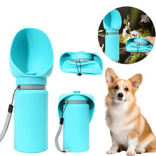 Charger l'image dans la galerie, Folding Pet Outdoor Walking Mug Portable Travel Water Bottle Puppy Cats Dogs Drinking Water Dispenser Cup Supplies