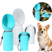 Charger l&#39;image dans la galerie, Folding Pet Outdoor Walking Mug Portable Travel Water Bottle Puppy Cats Dogs Drinking Water Dispenser Cup Supplies
