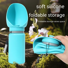 Charger l&#39;image dans la galerie, Folding Pet Outdoor Walking Mug Portable Travel Water Bottle Puppy Cats Dogs Drinking Water Dispenser Cup Supplies
